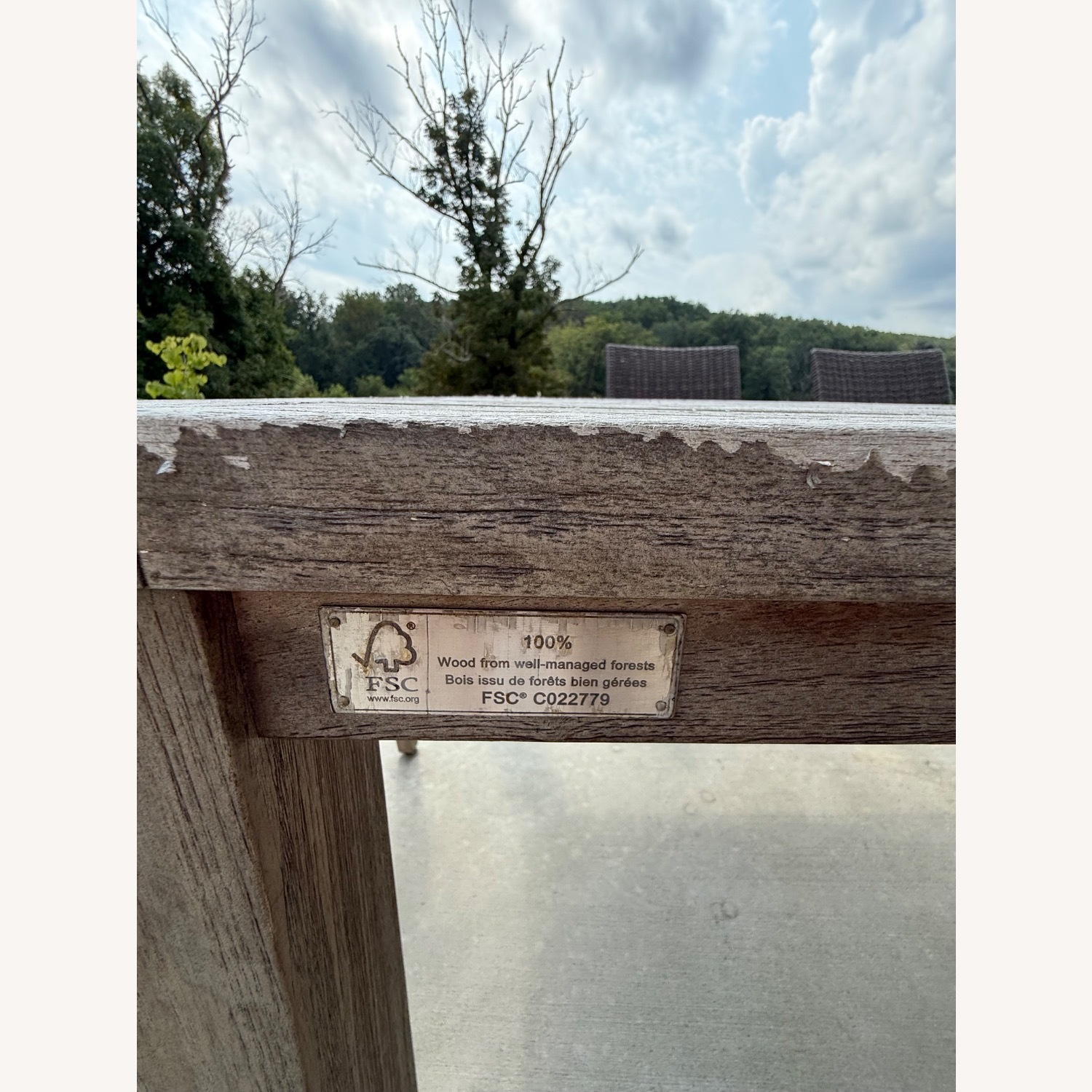 Solid Wood Table With 6 Chairs  - image-4