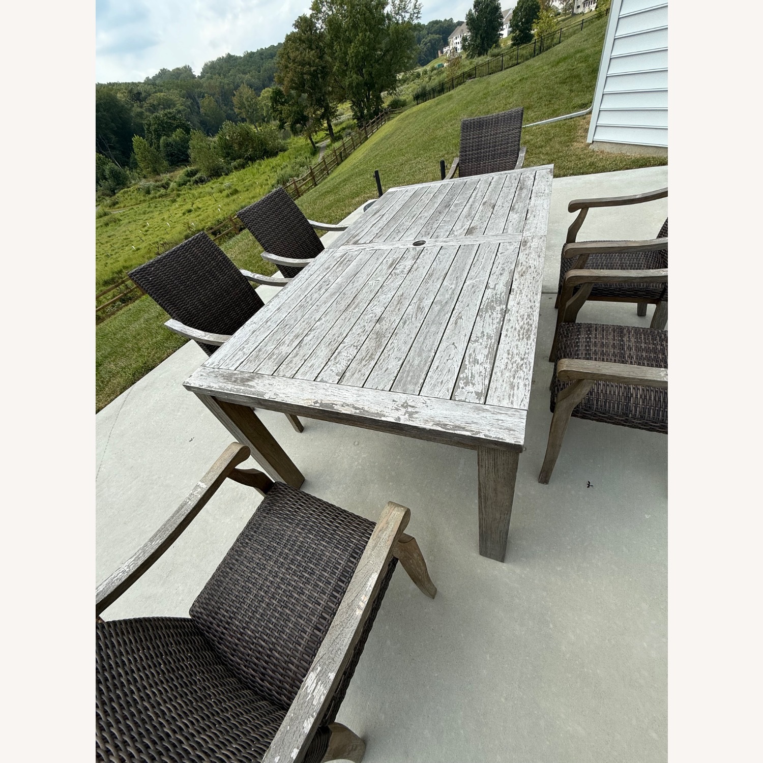 Solid Wood Table With 6 Chairs  - image-2