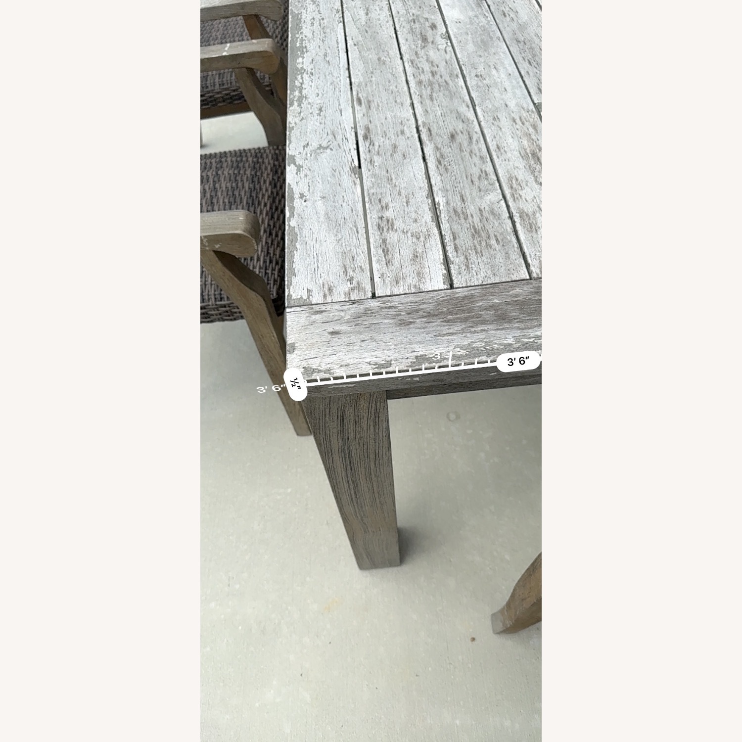 Solid Wood Table With 6 Chairs  - image-13