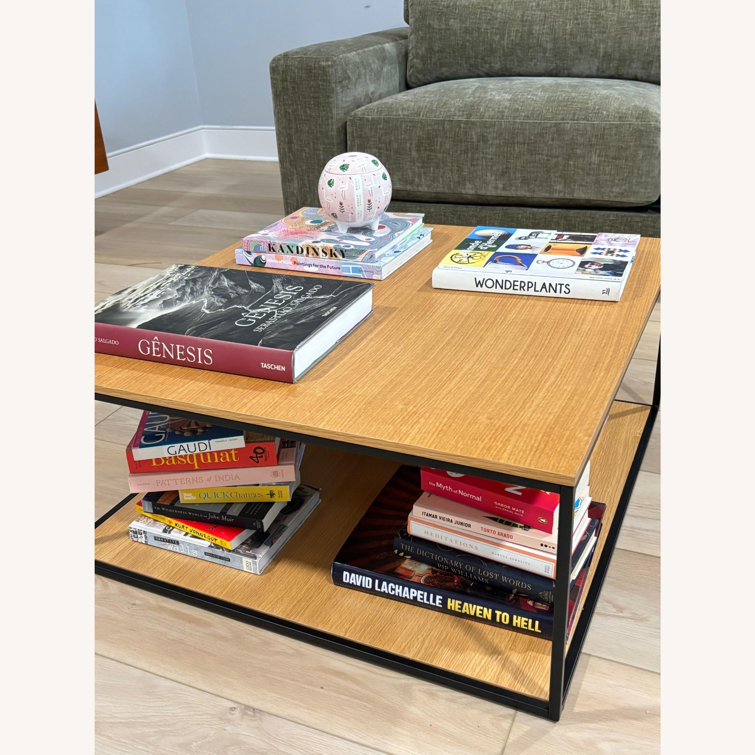 West Elm Style Coffee Table - image-2