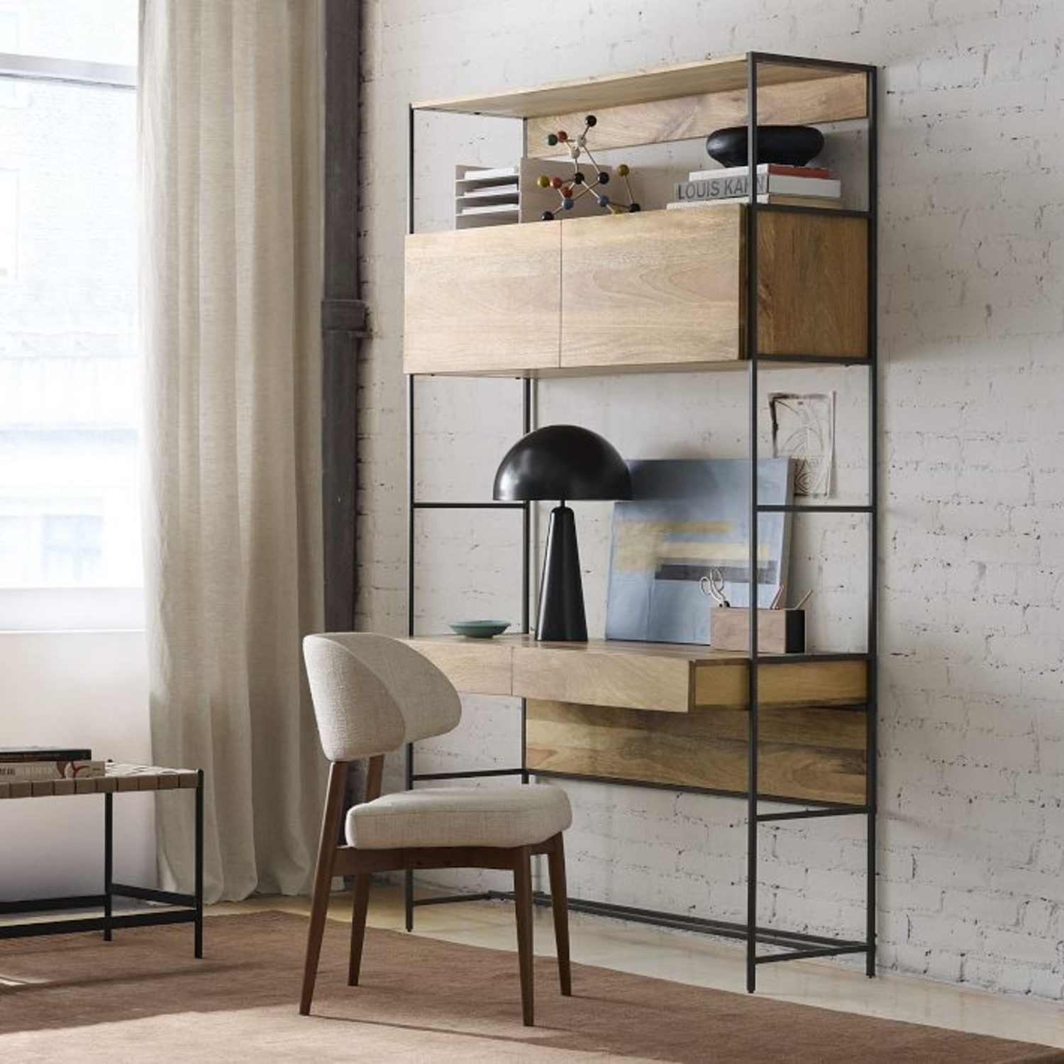 West Elm Industrial Modular Wall Desk (49") - image-4