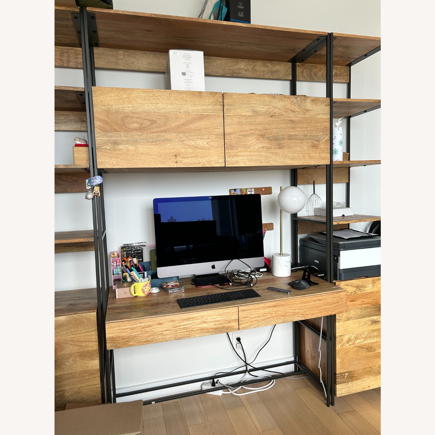 West Elm Industrial Modular Wall Desk (49") - image-1