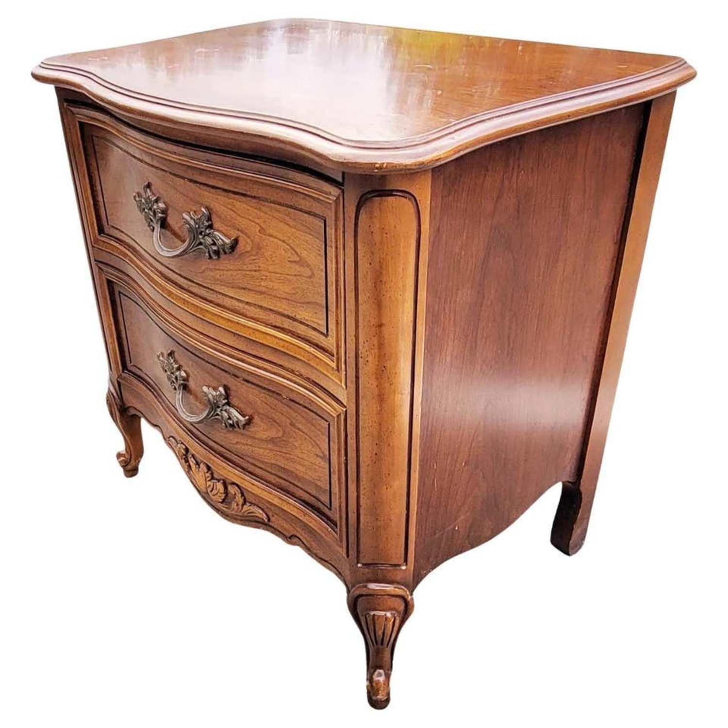 French Provincial 1980's Nightstand - image-11