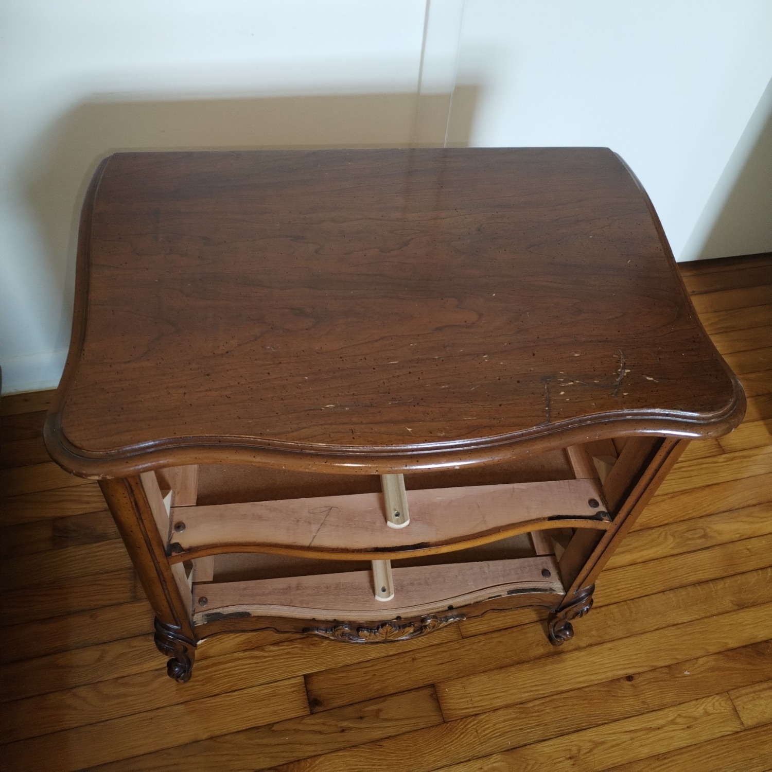 French Provincial 1980's Nightstand - image-5