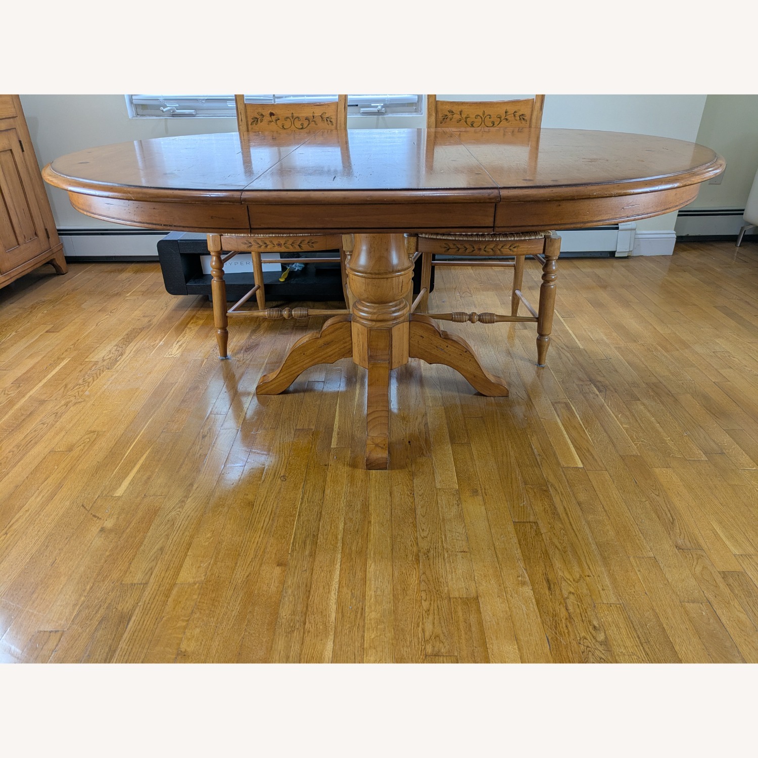 Wooden Oval Dining Table - image-3