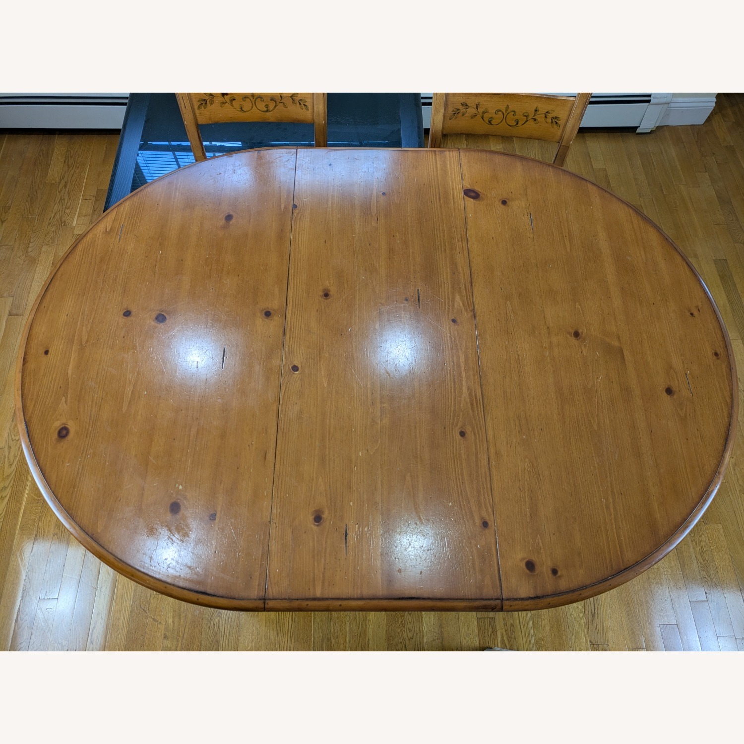 Wooden Oval Dining Table - image-2