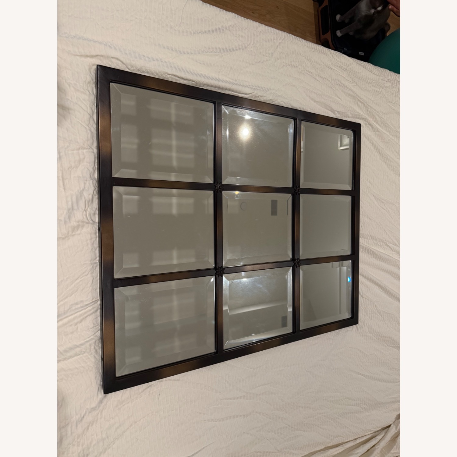 Pottery Barn Eagan Small Multipanel Wall Mirror - image-2