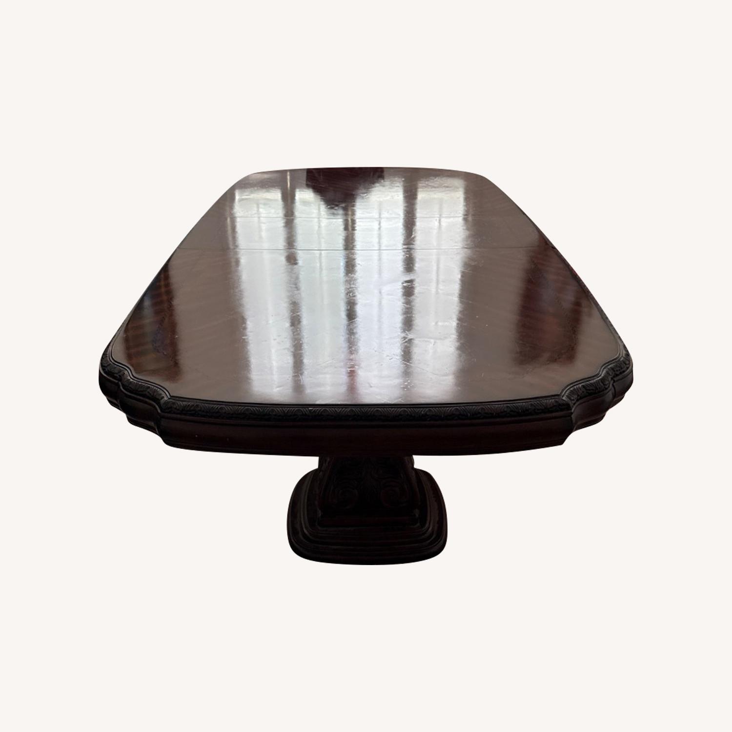 Large Setting Dinner Table - image-0