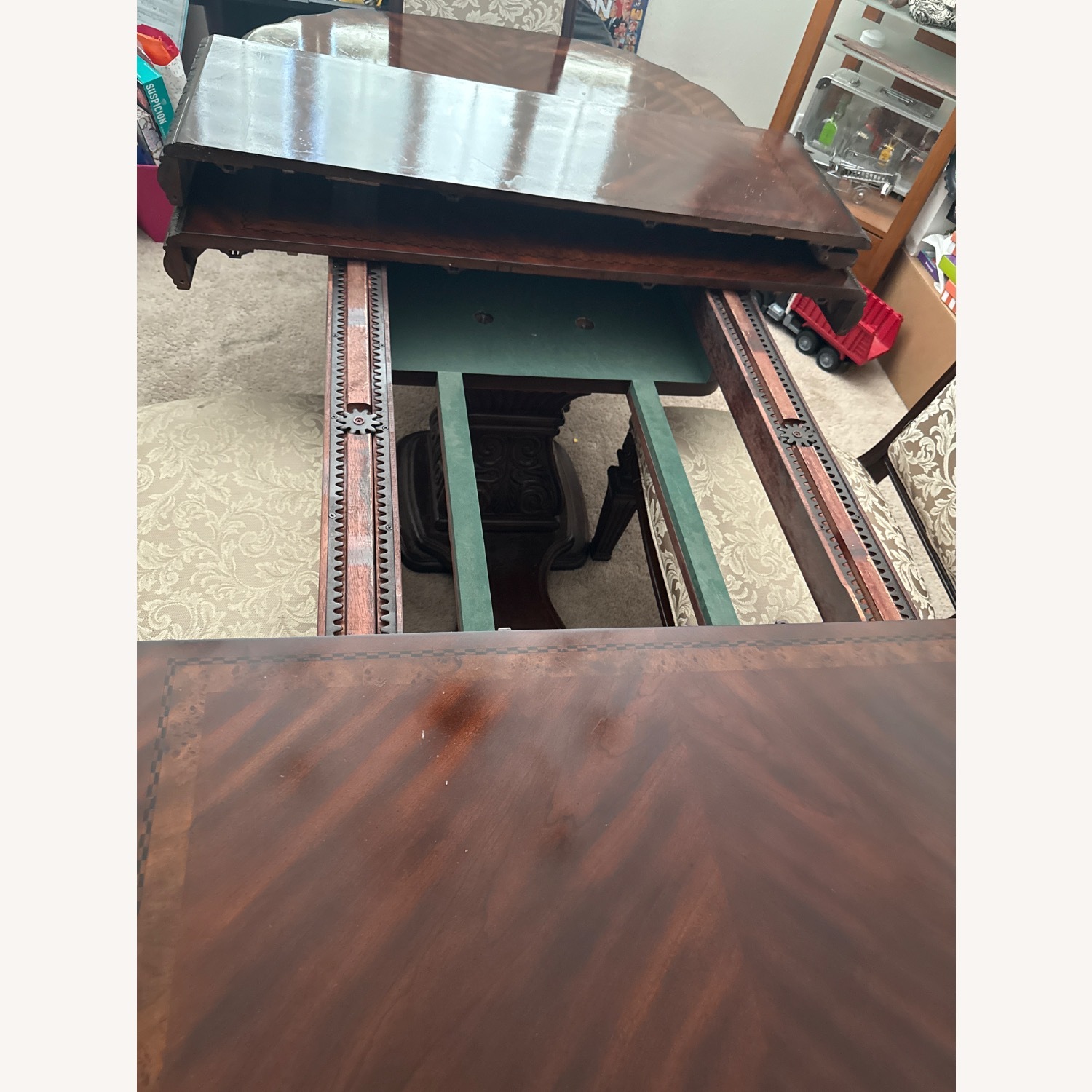 Large Setting Dinner Table - image-7