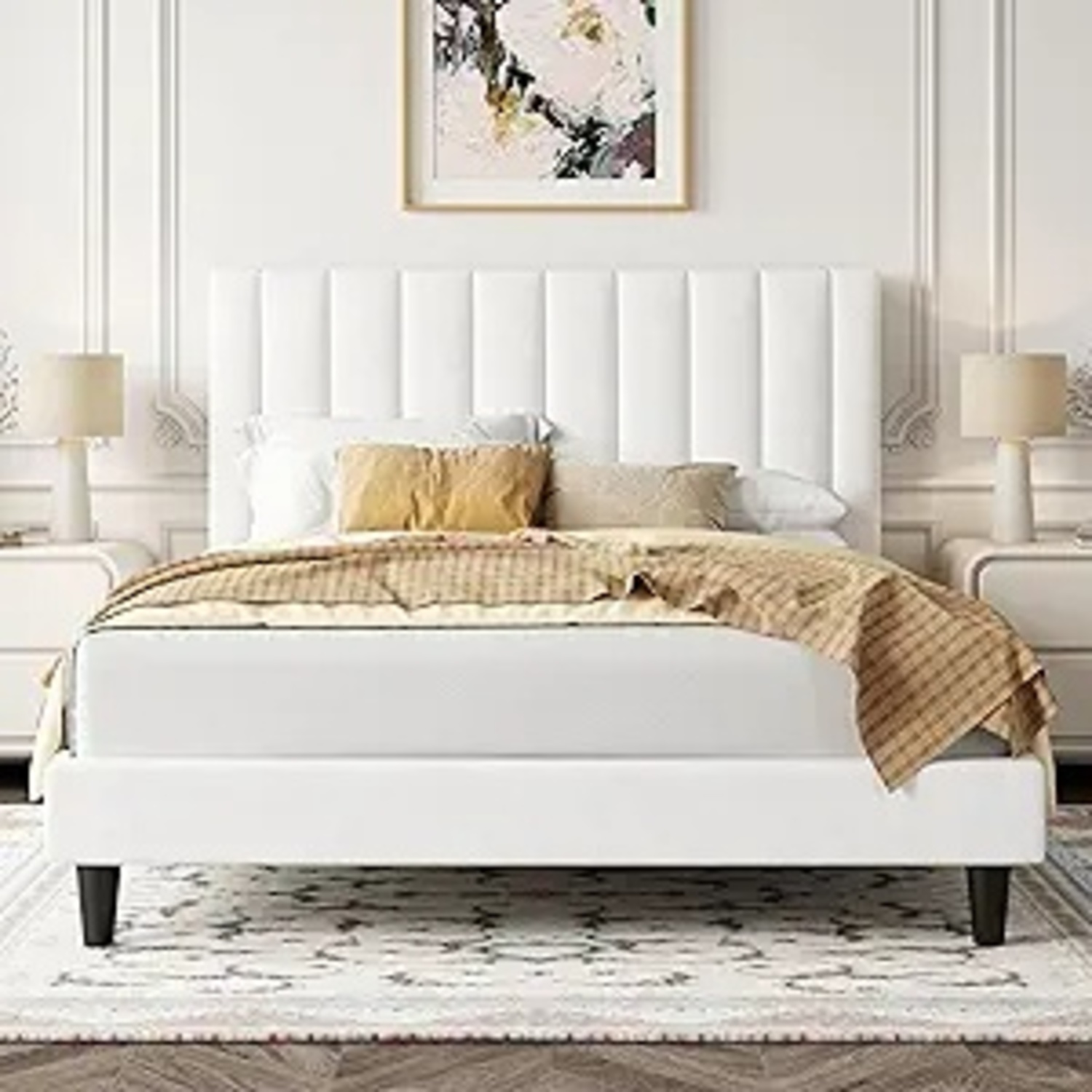 Upholstered Platform Bed - image-5