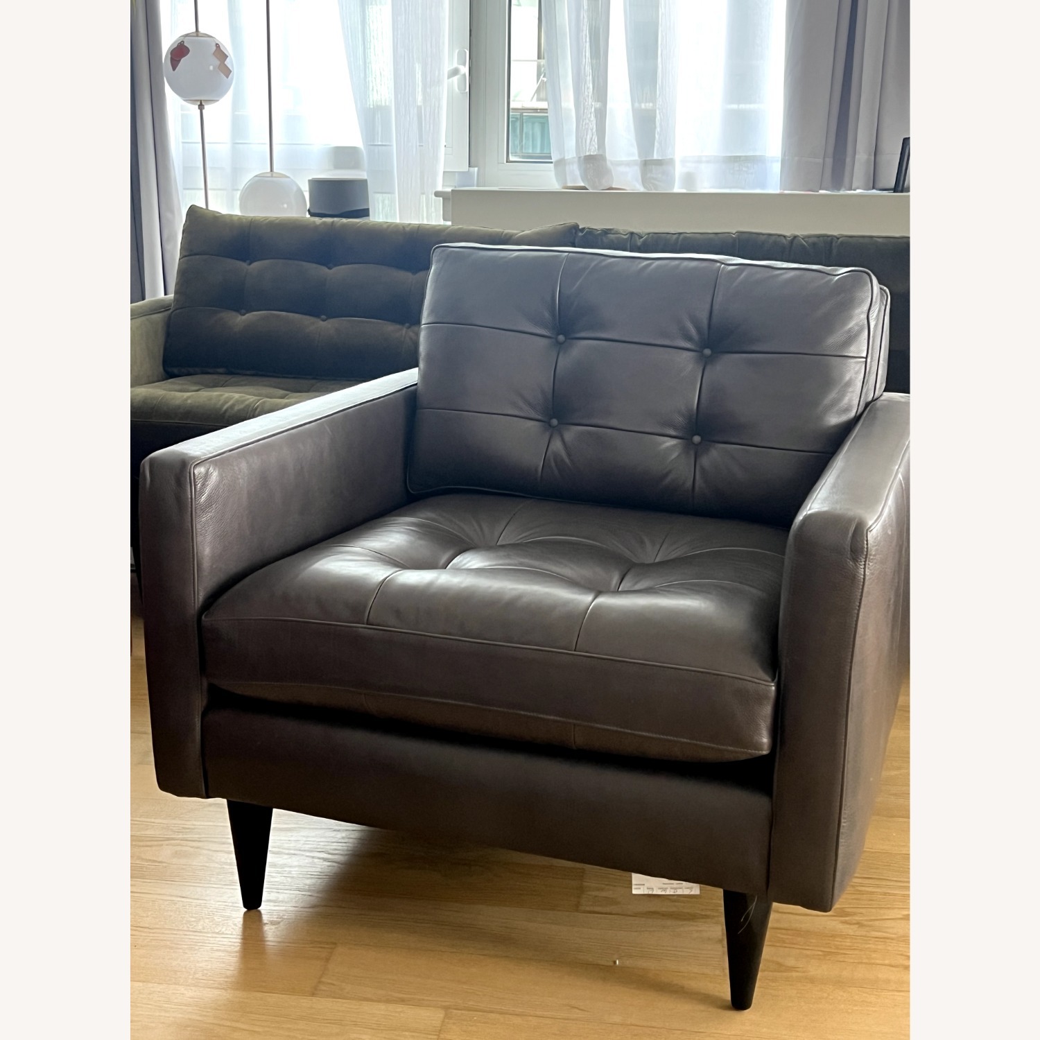 Crate & Barrel Petrie Midcentury Armchair - image-3