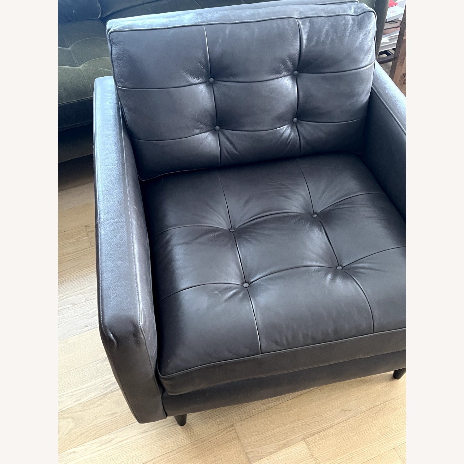 Crate & Barrel Petrie Midcentury Armchair - image-4