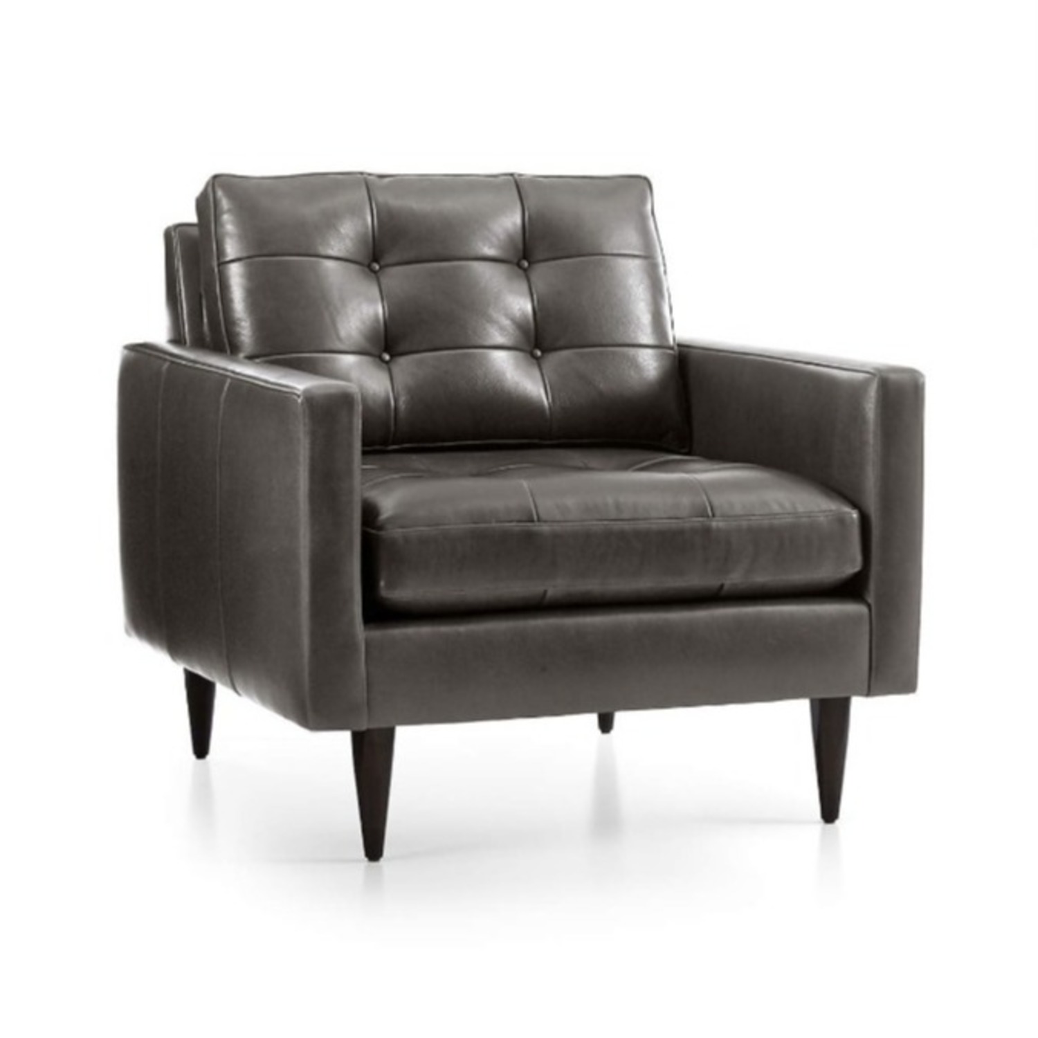 Crate & Barrel Petrie Midcentury Armchair - image-1