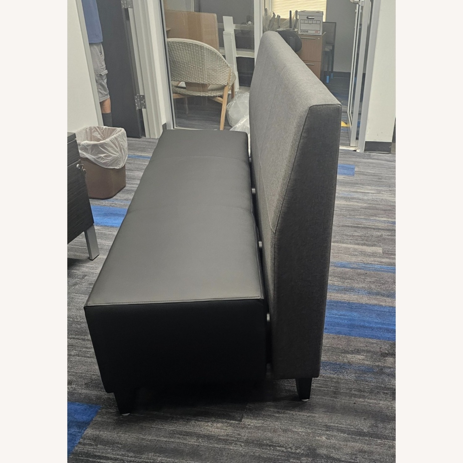 National Fringe 3 Seater Armless Lounge - image-3