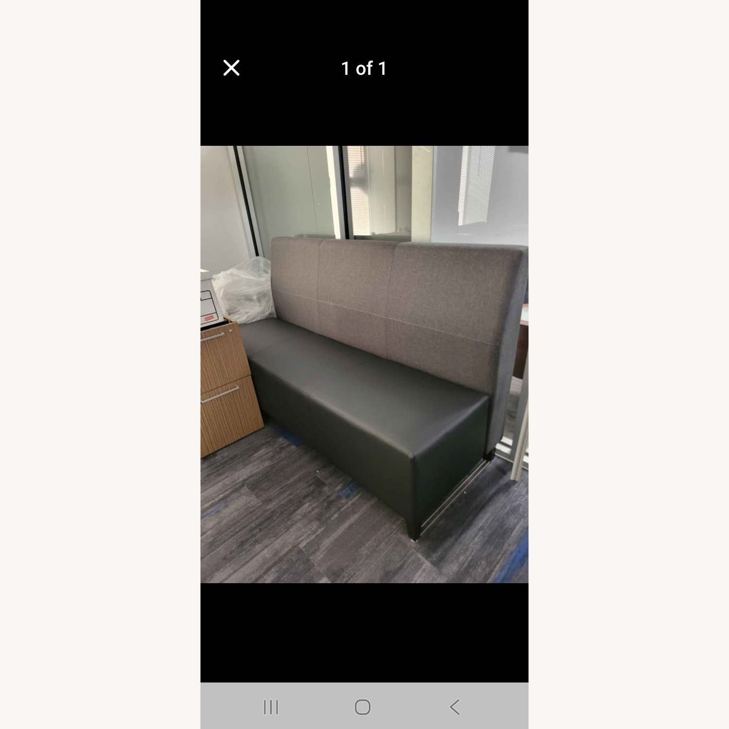 National Fringe 3 Seater Armless Lounge - image-2