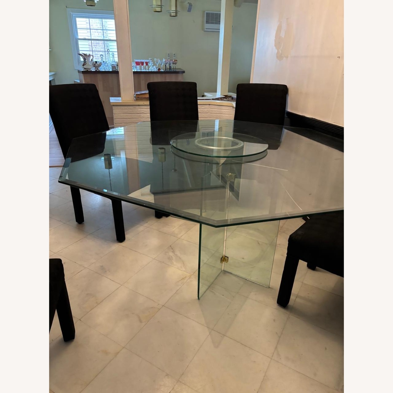 Vintage Dining Table Set with Chairs - image-1