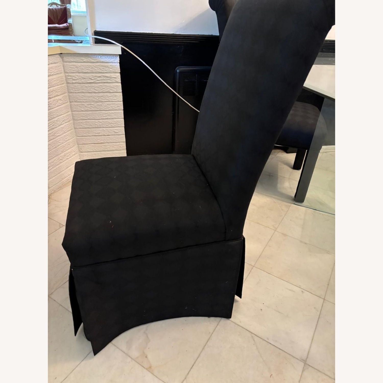 Vintage Dining Table Set with Chairs - image-5