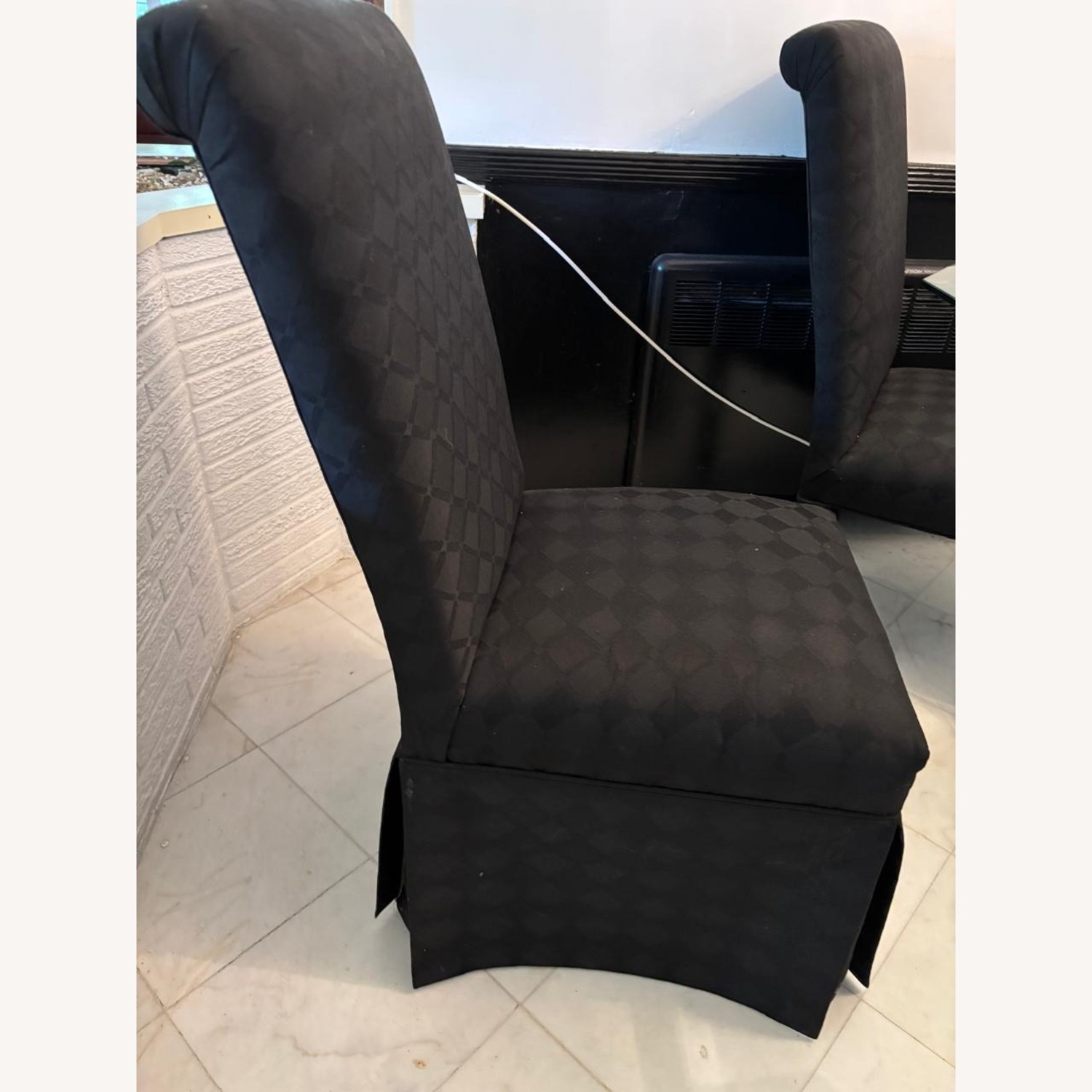 Vintage Dining Table Set with Chairs - image-4