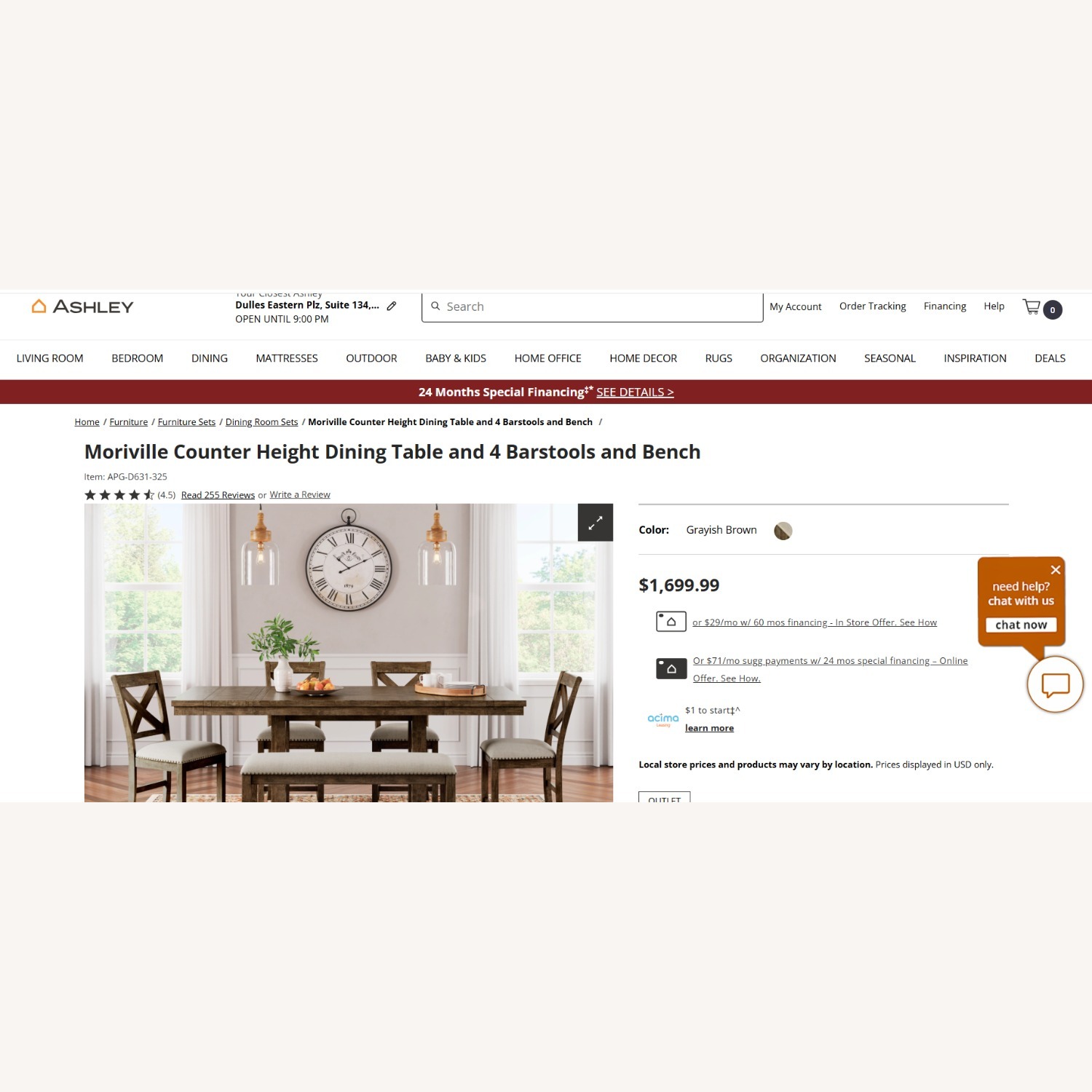 Dining Table and 4 Barstools and Bench - image-4