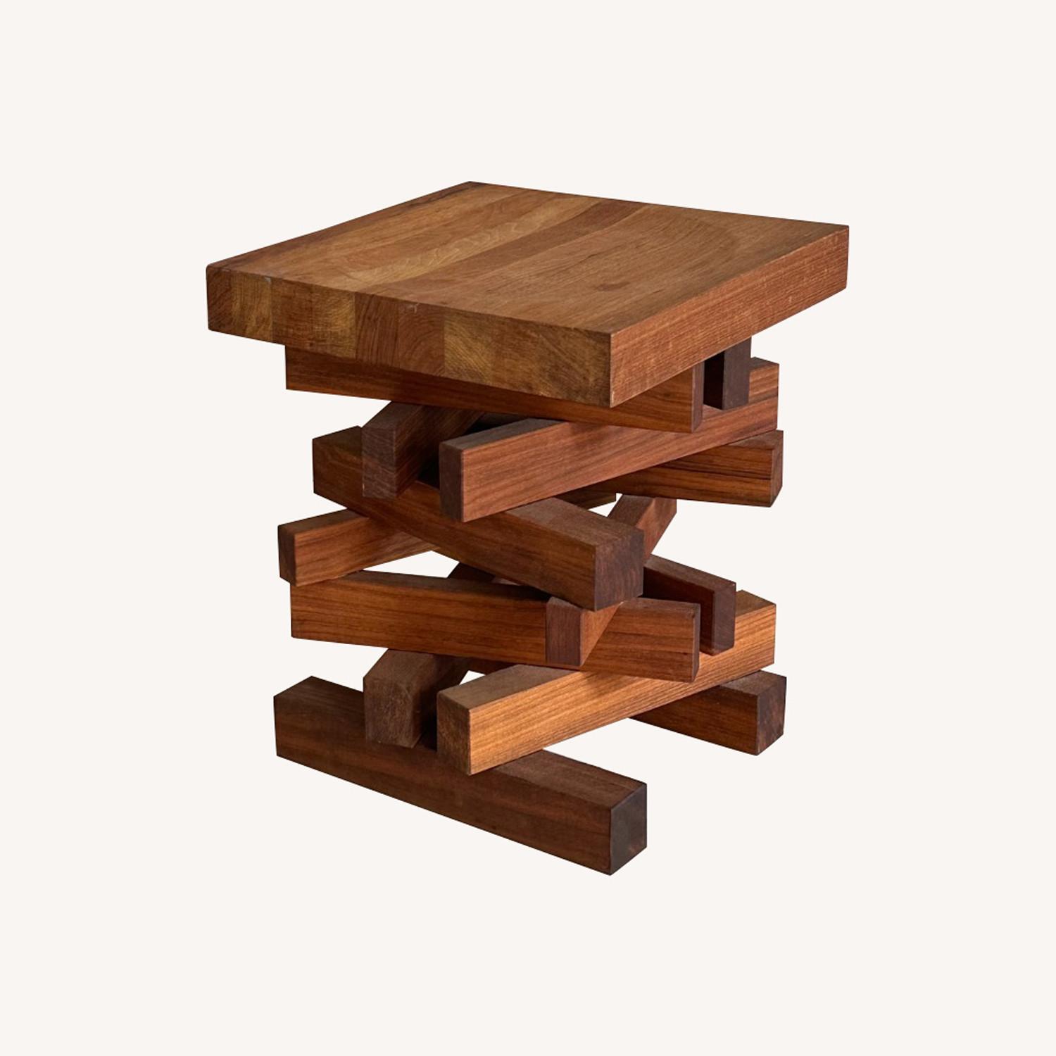 Pair of Riva1920 Side Tables in Walnut - image-0