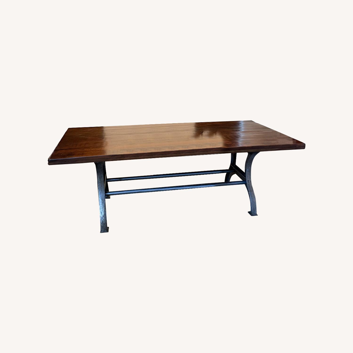 Solid Wood Dining Table - AptDeco