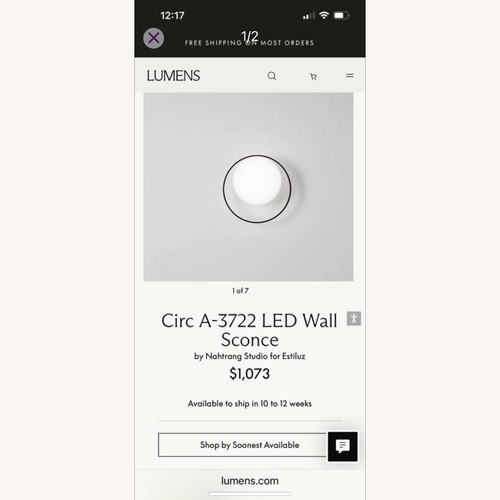 Used Estiluz LED Sconces for sale on AptDeco