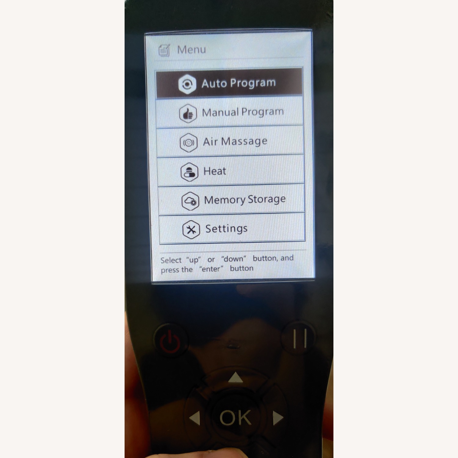  Bob's Discount Gray Power Massage Recliner - image-9