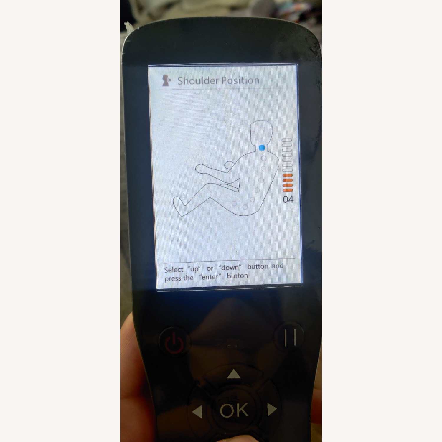  Bob's Discount Gray Power Massage Recliner - image-10