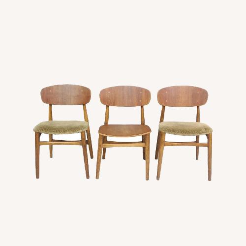 Used Set of 3 Jens Hjorth Danish Modern Dining Chairs for sale on AptDeco