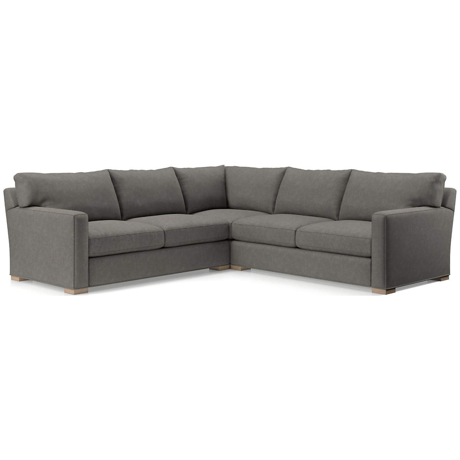 Crate & Barrel Axis 3 Piece Sectional L Sofa - image-4