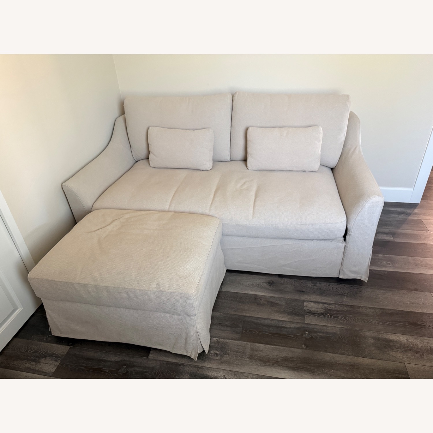 Ikea Farlov Ottoman IKEA FÄRLÖV Sleeper Sofa With Ottoman Beige