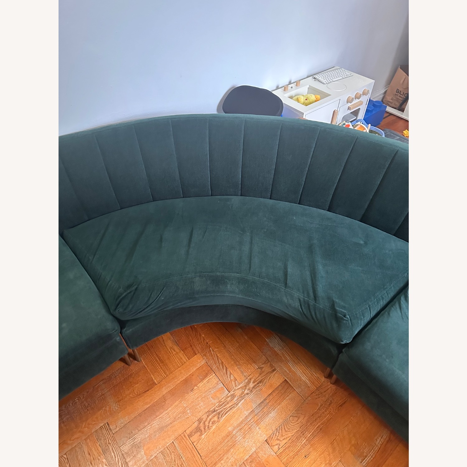 West Elm 3 Piece Sectional - image-5