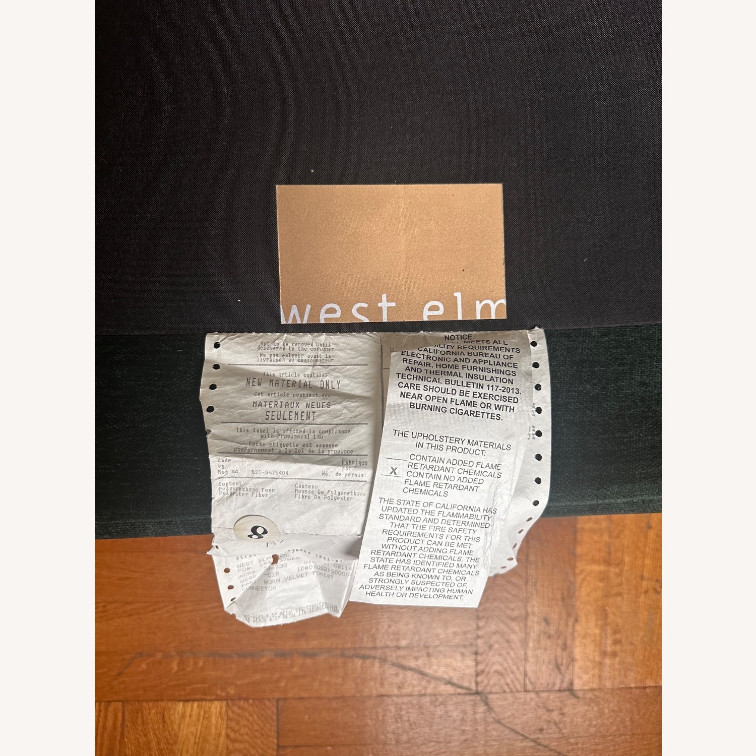 West Elm 3 Piece Sectional - image-4