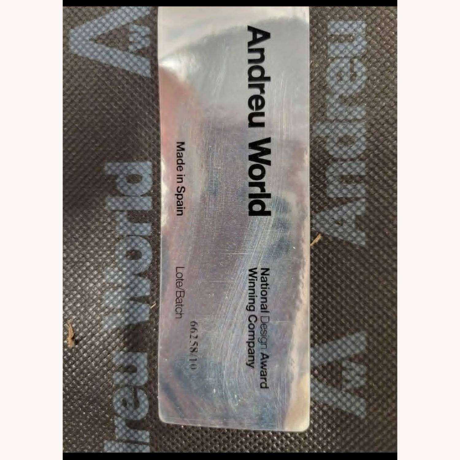 Manila Leather Stackable Wood Chair - image-5