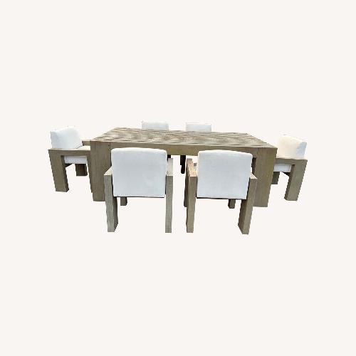 Used Marmol Radziner Ranch Dining Table & 6 Chairs for sale on AptDeco