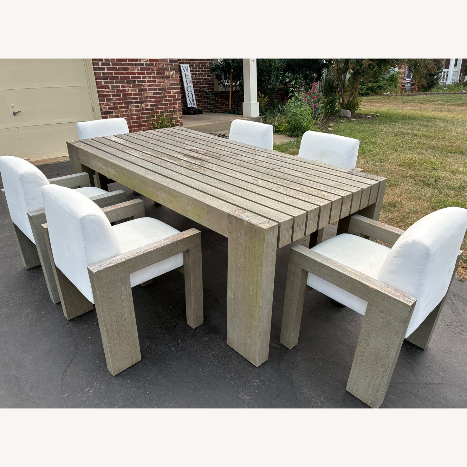 Marmol Radziner Ranch Dining Table & 6 Chairs - image-1