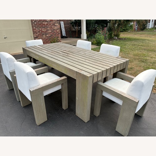 Used Marmol Radziner Ranch Dining Table & 6 Chairs for sale on AptDeco
