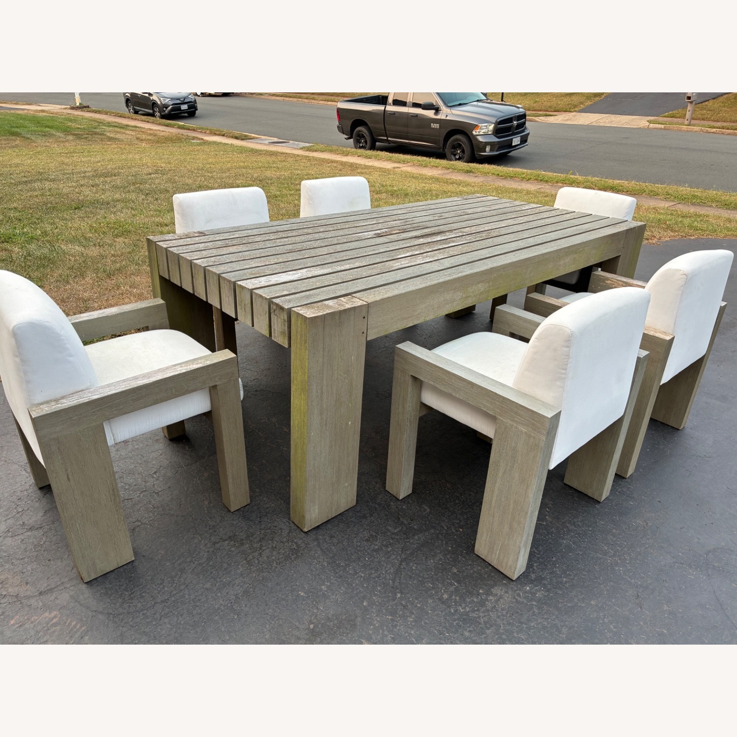 Marmol Radziner Ranch Dining Table & 6 Chairs - image-4