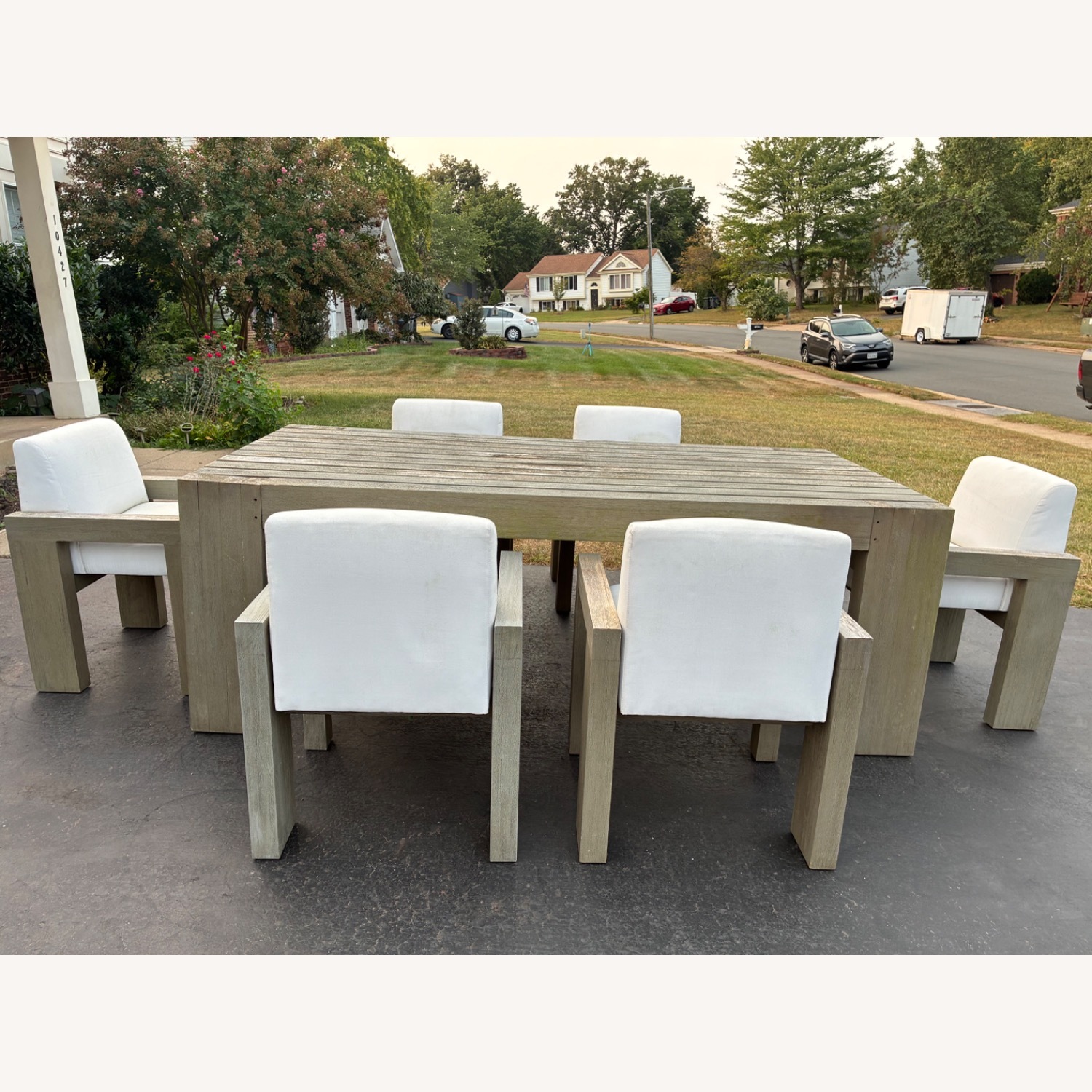 Marmol Radziner Ranch Dining Table & 6 Chairs - image-2