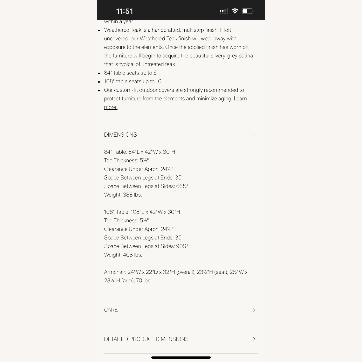 Marmol Radziner Ranch Dining Table & 6 Chairs - image-18