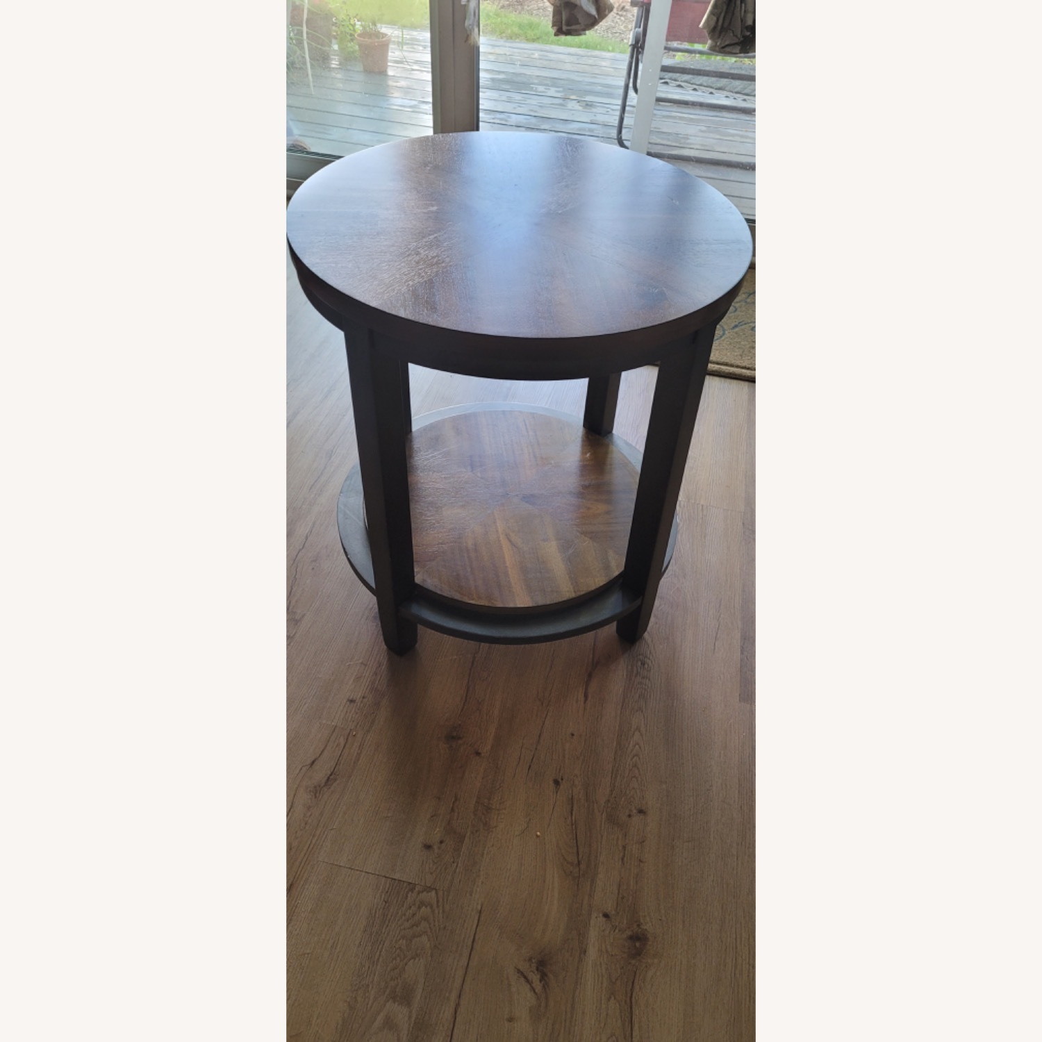 Ashley Furniture Brown Round Side Table Set - image-8