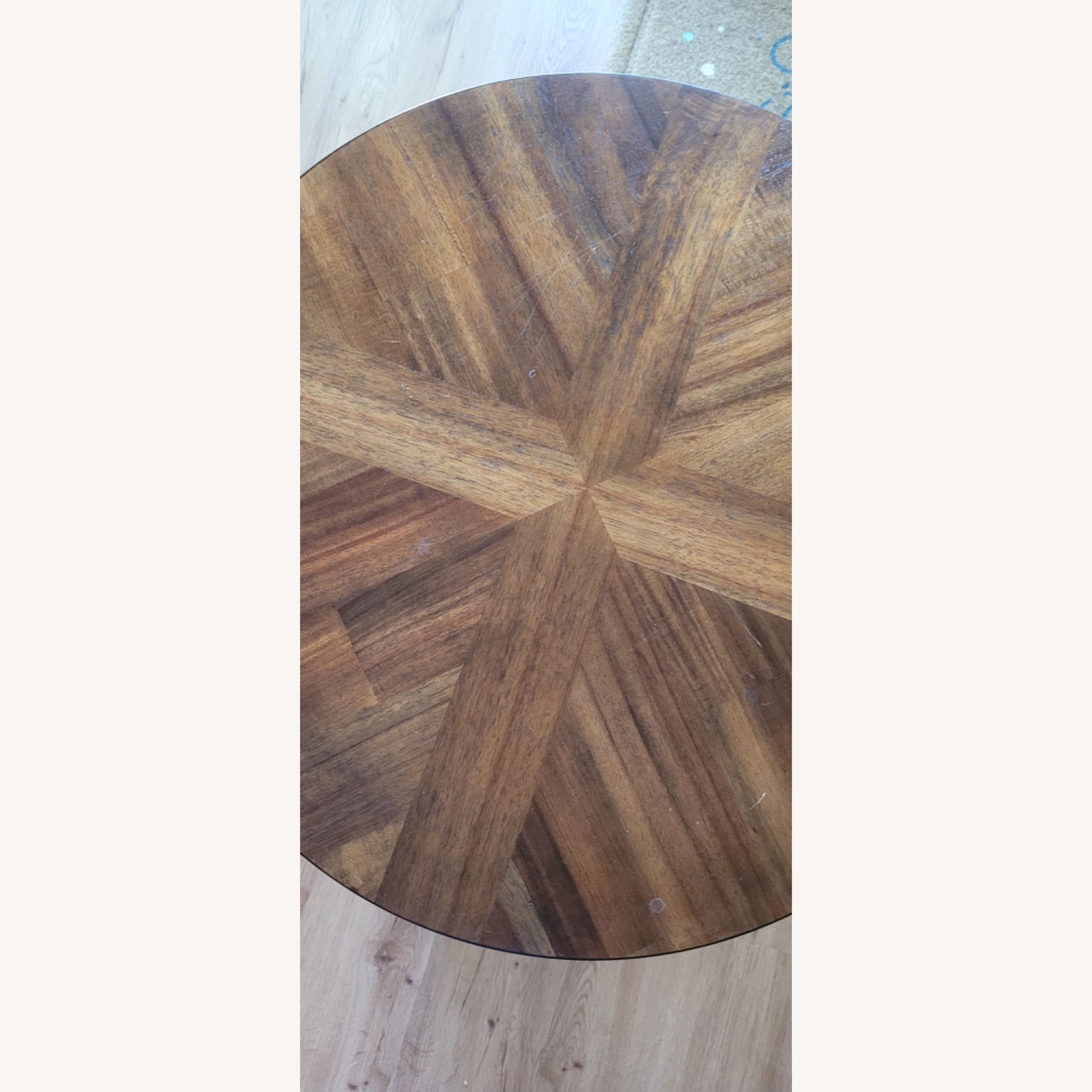 Ashley Furniture Brown Round Side Table Set - image-4