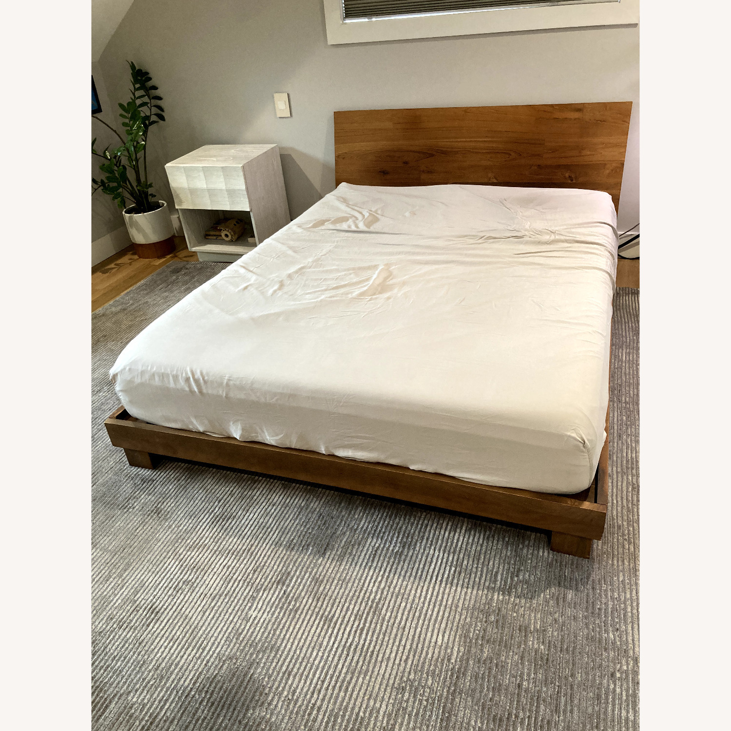CB2 Dondra Teak Bed Frame Queen - image-2