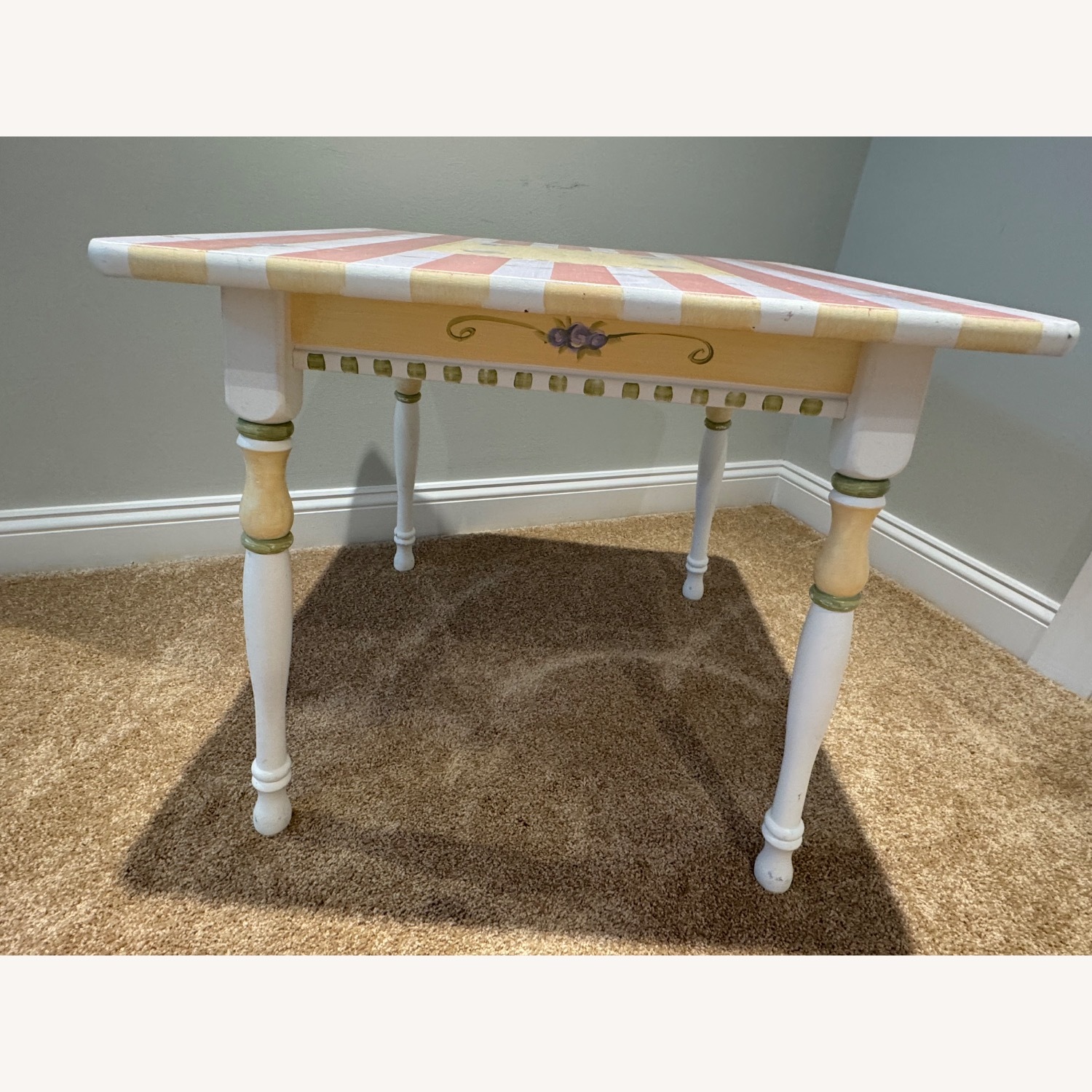 Painted Children’s Table & Chairs - image-3