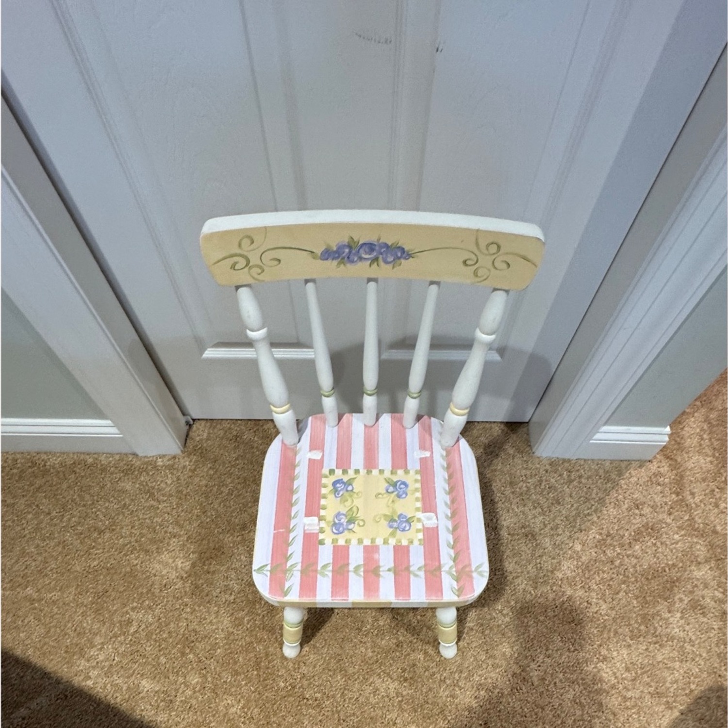 Painted Children’s Table & Chairs - image-5