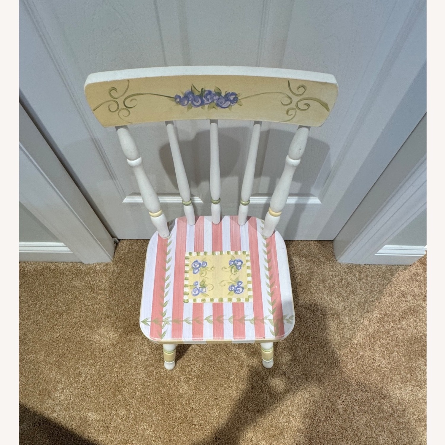 Painted Children’s Table & Chairs - image-9