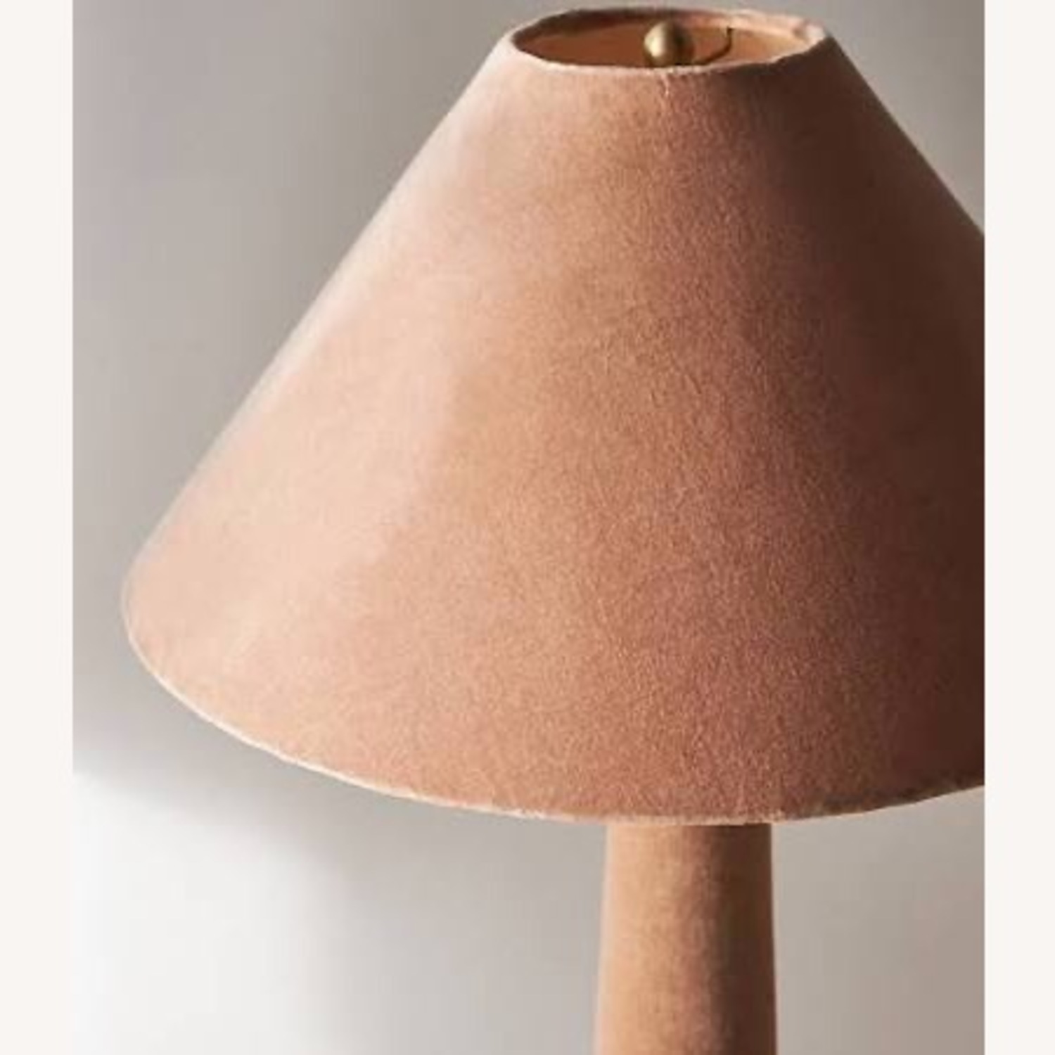 Lulu Blush Velvet Floor Lamp - image-3