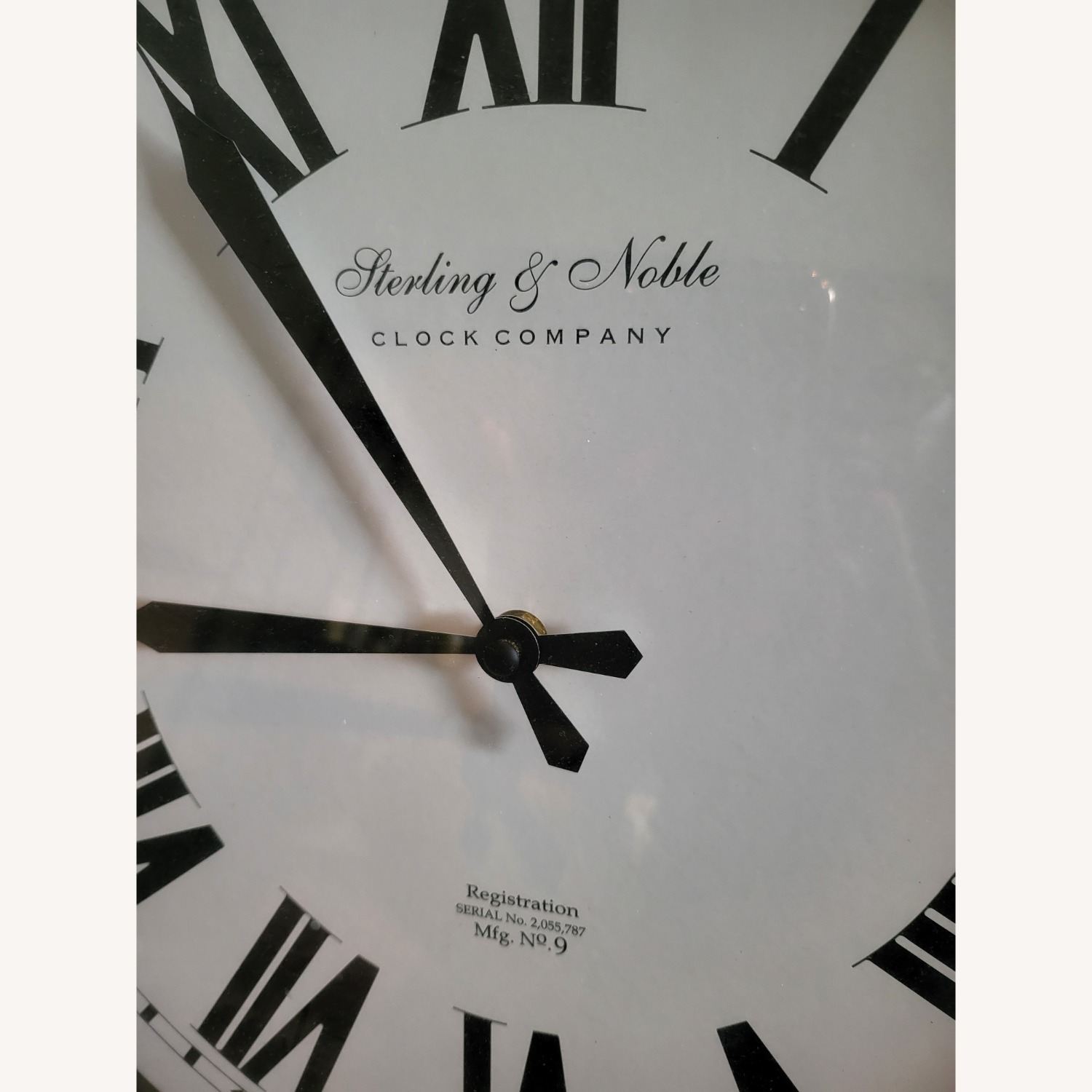 Dark Wood Wall Clock - image-1