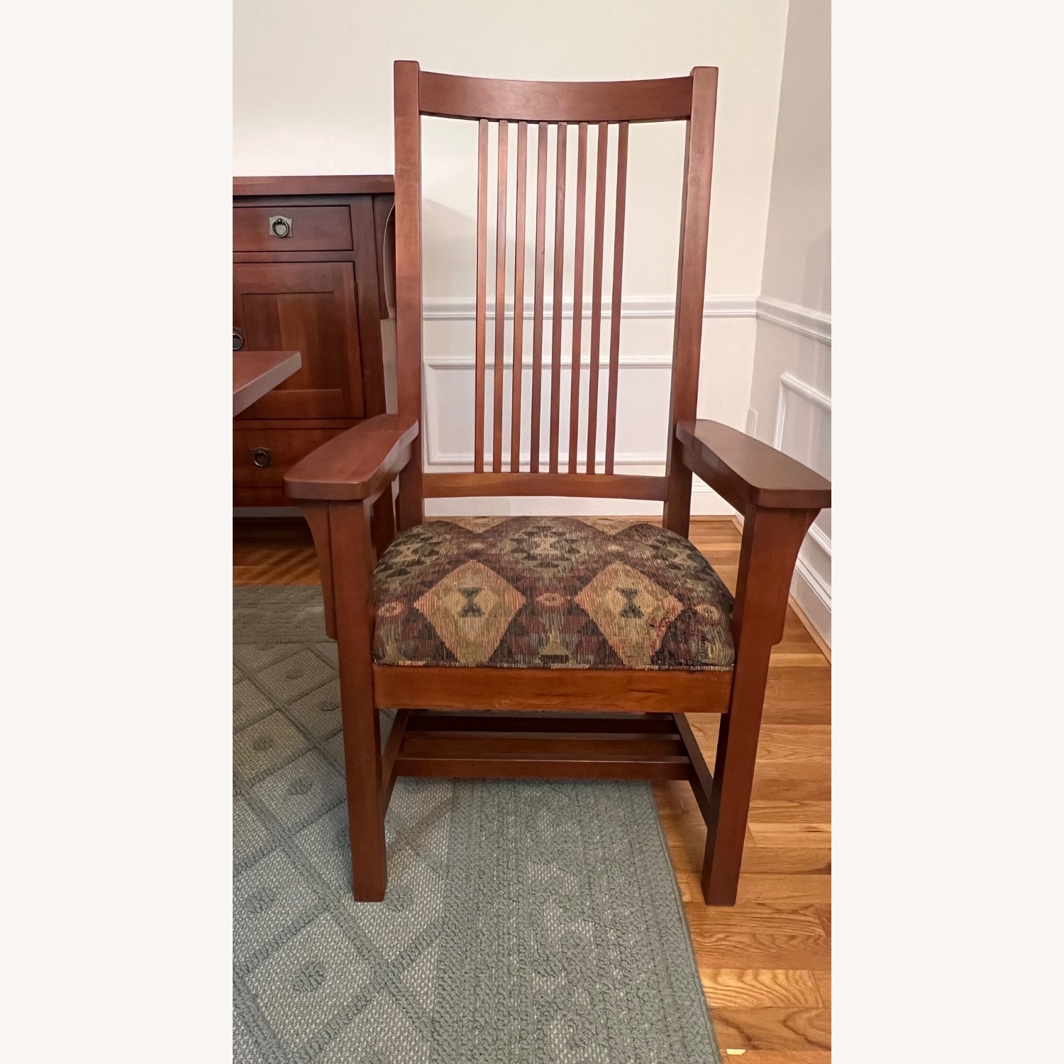 Kincaid Mission Style Dining Table + 8 Chairs - image-5