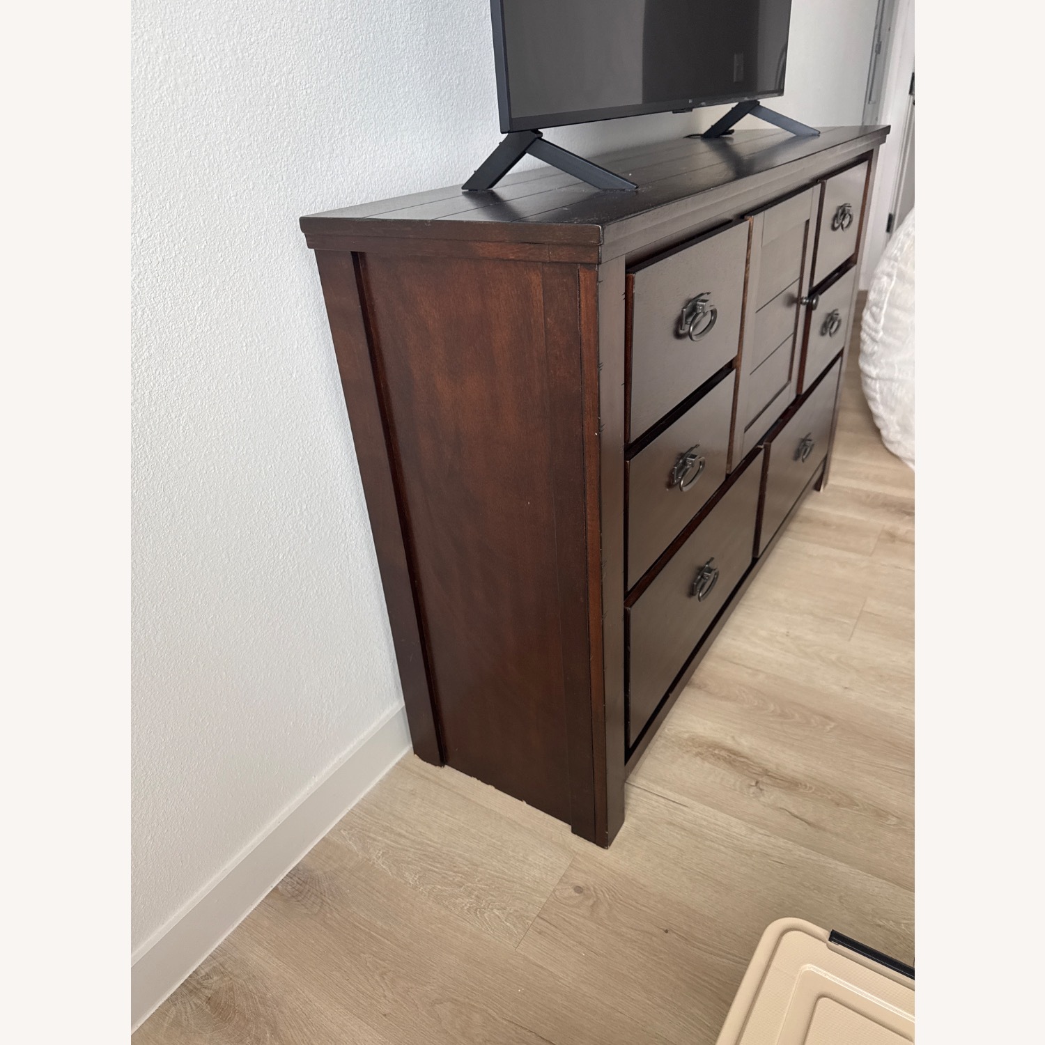 Dark Brown Dresser - image-3